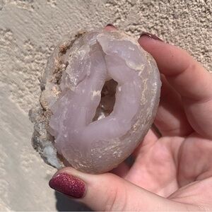 Pink Chalcedony Rose Crystal